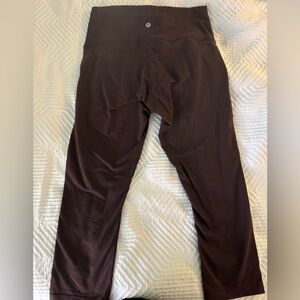 Lululemon leggings 23” luon material size 8